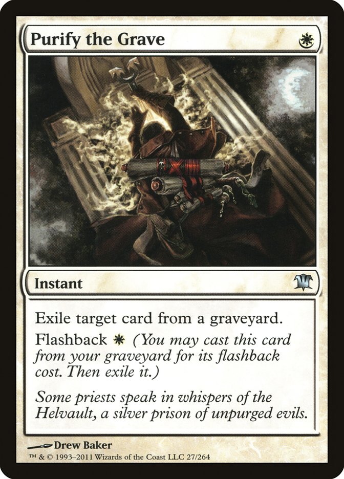 Purify the Grave [Innistrad] MTG Single Magic: The Gathering | Red Claw Gaming