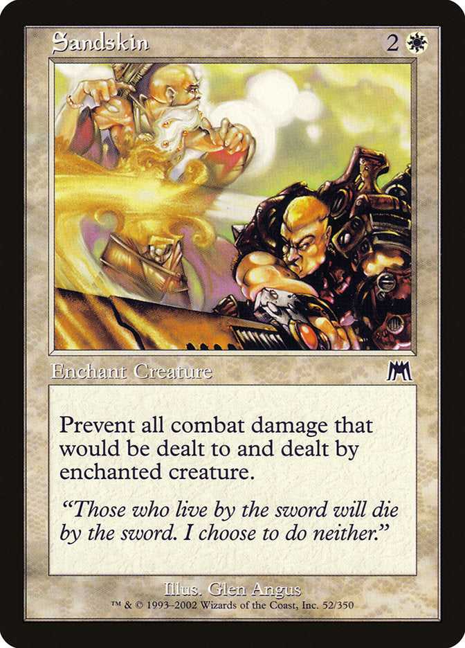 Sandskin [Onslaught] MTG Single Magic: The Gathering | Red Claw Gaming