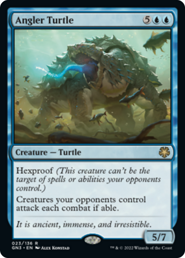 Angler Turtle [Game Night: Free-for-All] MTG Single Magic: The Gathering | Red Claw Gaming