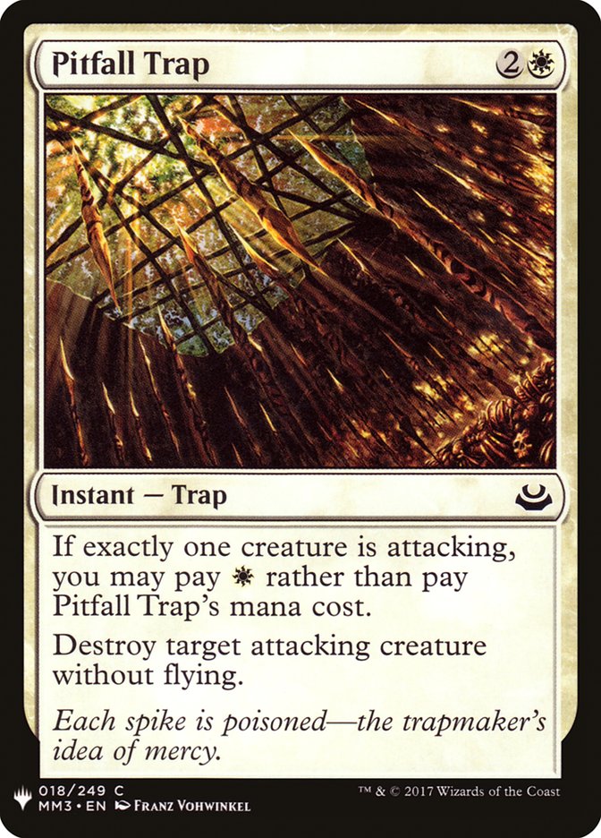 Pitfall Trap [Mystery Booster] MTG Single Magic: The Gathering | Red Claw Gaming