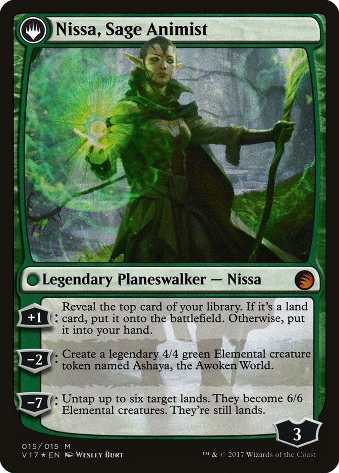 Nissa, Vastwood Seer // Nissa, Sage Animist [From the Vault: Transform] MTG Single Magic: The Gathering | Red Claw Gaming