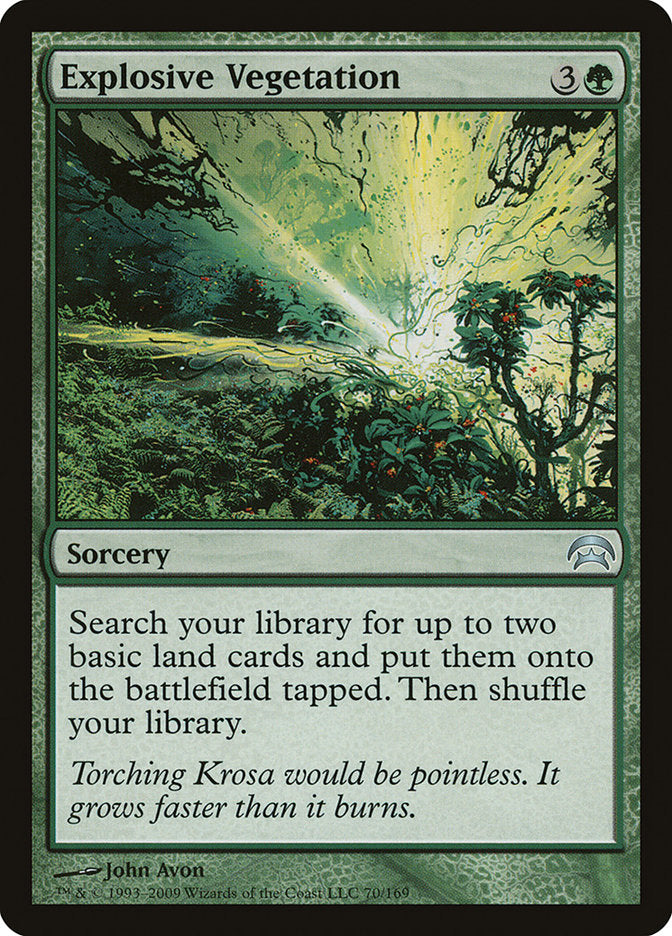 Explosive Vegetation [Planechase] MTG Single Magic: The Gathering | Red Claw Gaming