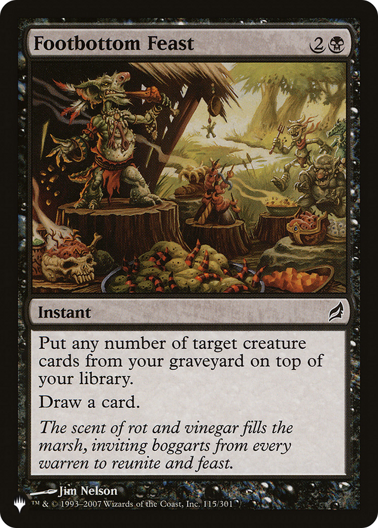 Footbottom Feast [The List] MTG Single Magic: The Gathering | Red Claw Gaming