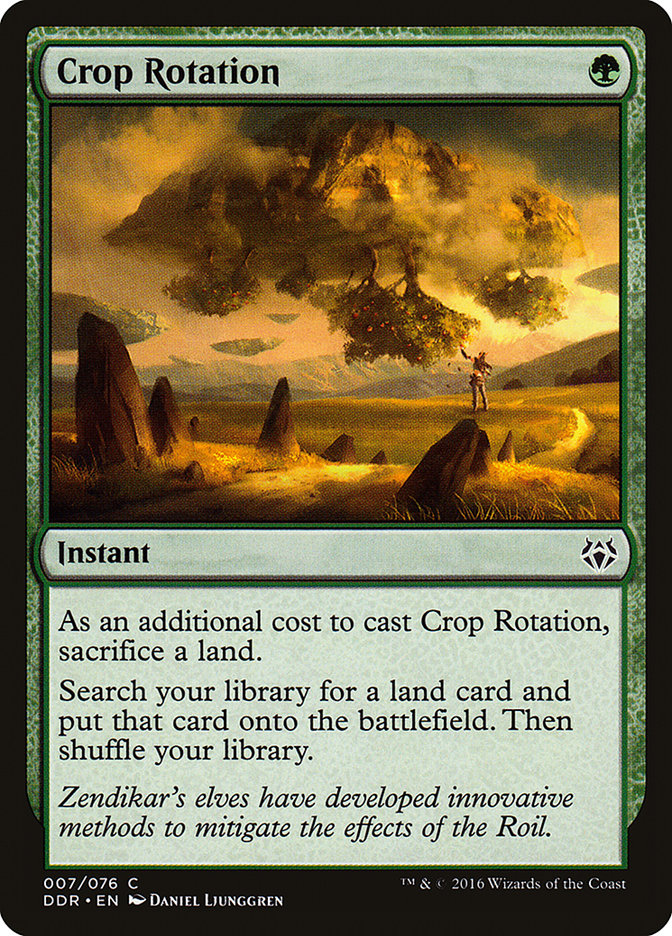 Crop Rotation [Duel Decks: Nissa vs. Ob Nixilis] MTG Single Magic: The Gathering | Red Claw Gaming