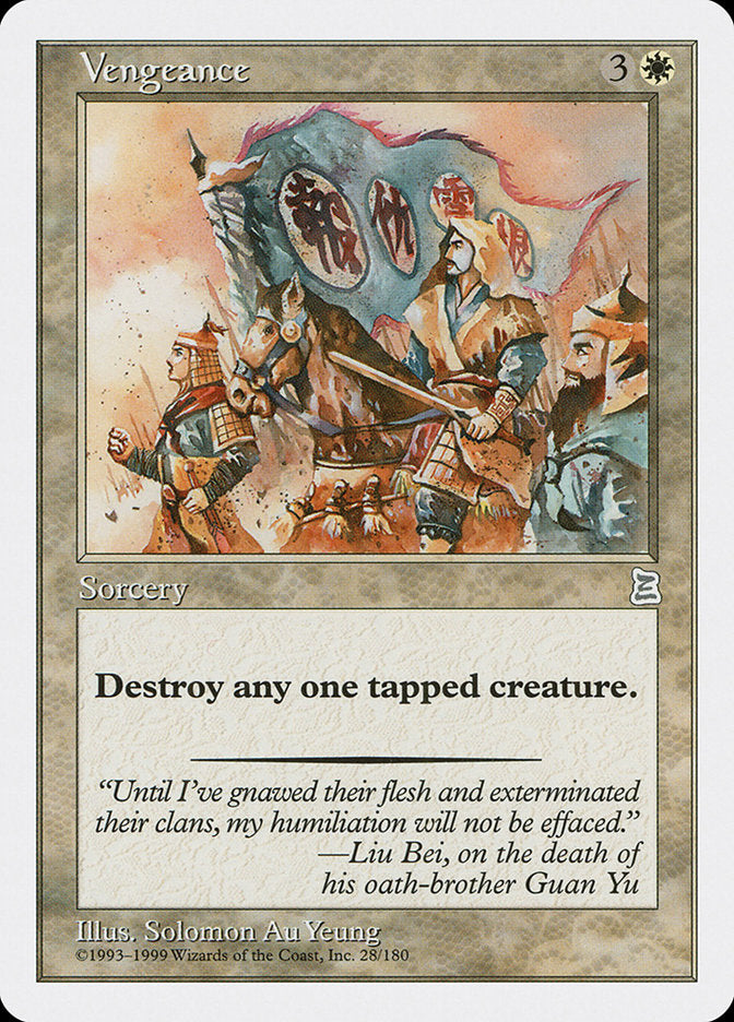 Vengeance [Portal Three Kingdoms] MTG Single Magic: The Gathering | Red Claw Gaming