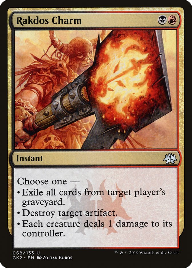 Rakdos Charm [Ravnica Allegiance Guild Kit] MTG Single Magic: The Gathering | Red Claw Gaming