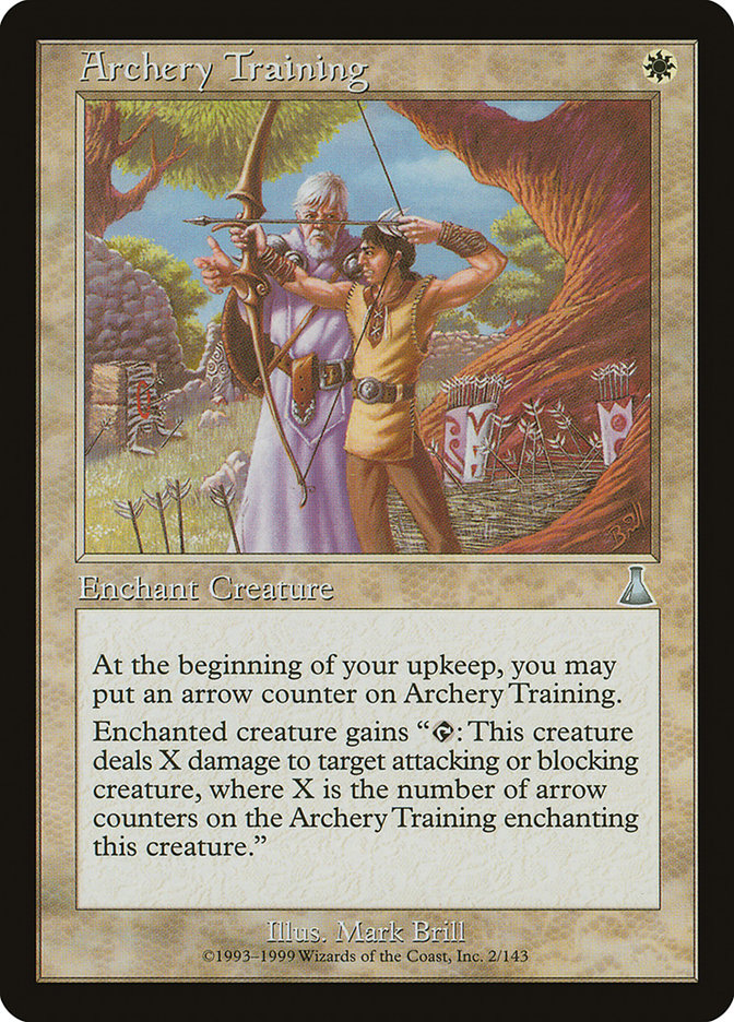 Archery Training [Urza's Destiny] MTG Single Magic: The Gathering | Red Claw Gaming