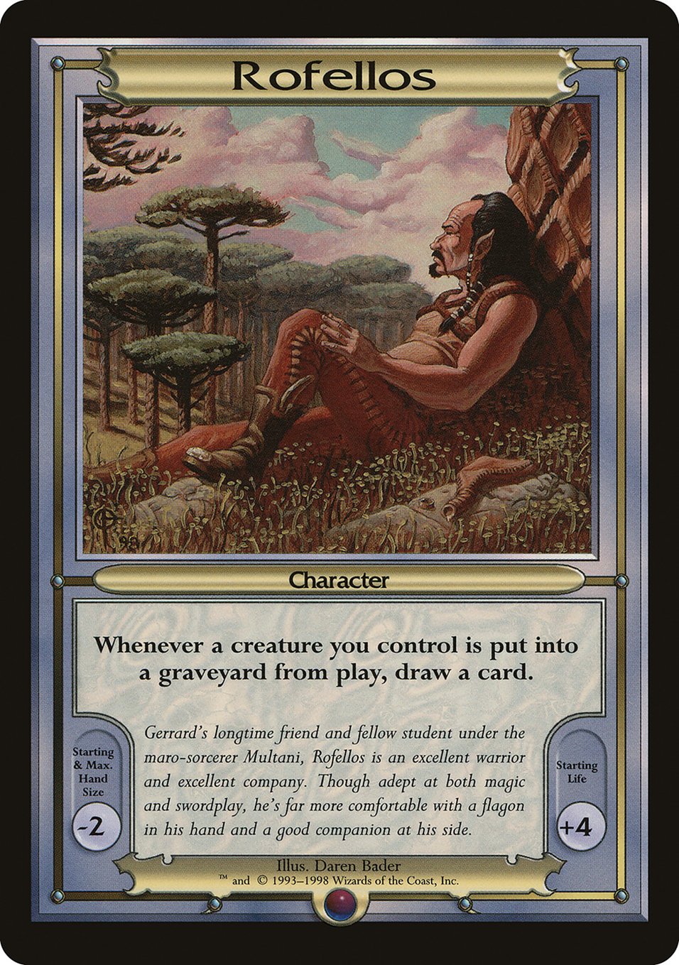 Rofellos [Vanguard Series] MTG Single Magic: The Gathering | Red Claw Gaming