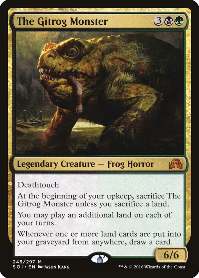 The Gitrog Monster [Shadows over Innistrad] MTG Single Magic: The Gathering | Red Claw Gaming