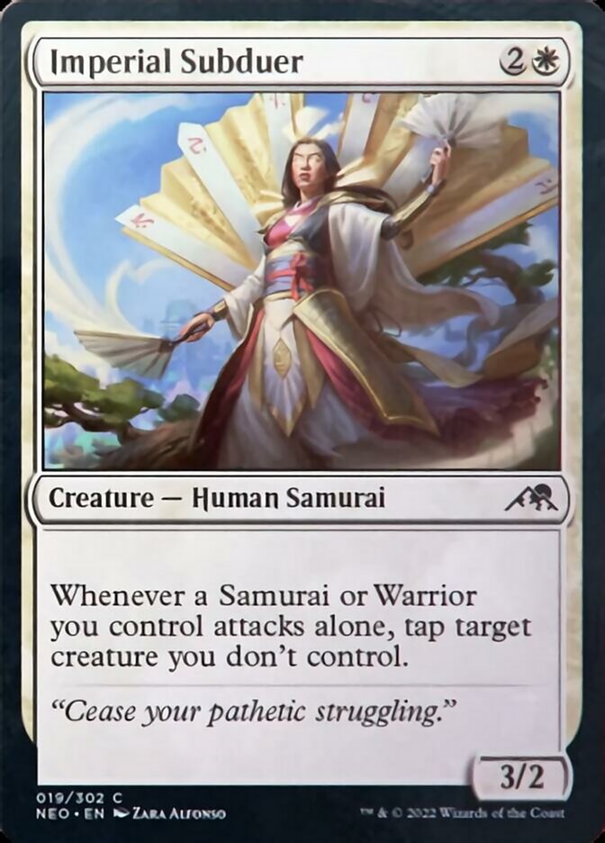 Imperial Subduer [Kamigawa: Neon Dynasty] MTG Single Magic: The Gathering    | Red Claw Gaming