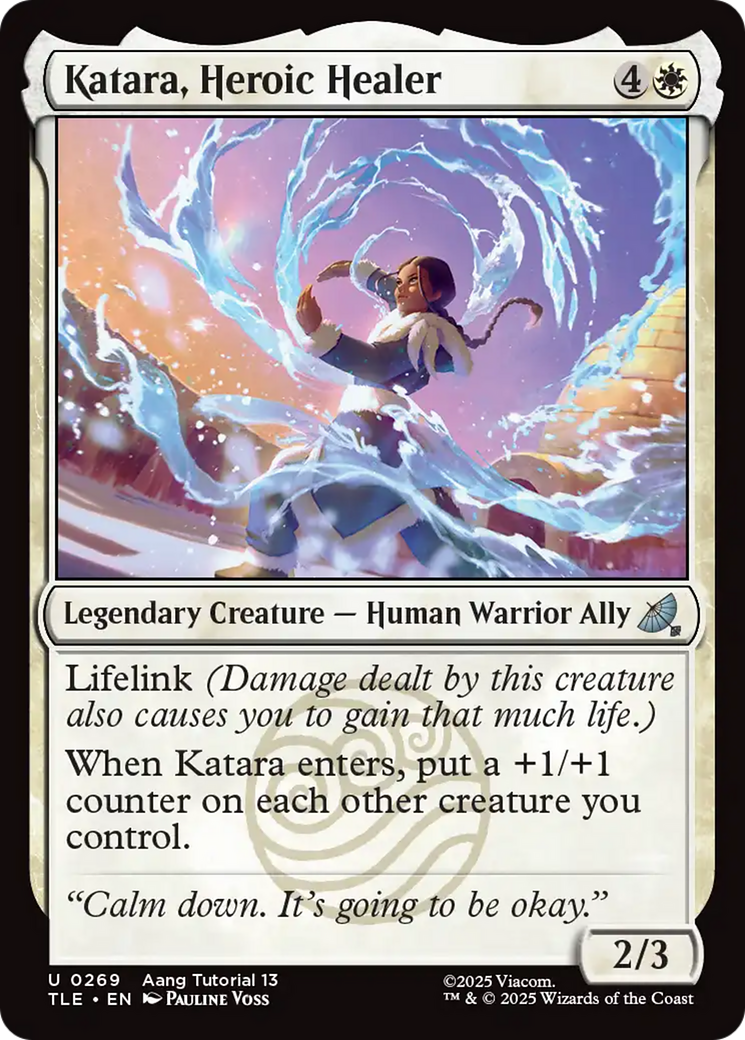 Katara, Heroic Healer (0269) [Avatar: The Last Airbender: Eternal-Legal] MTG Single Magic: The Gathering | Red Claw Gaming