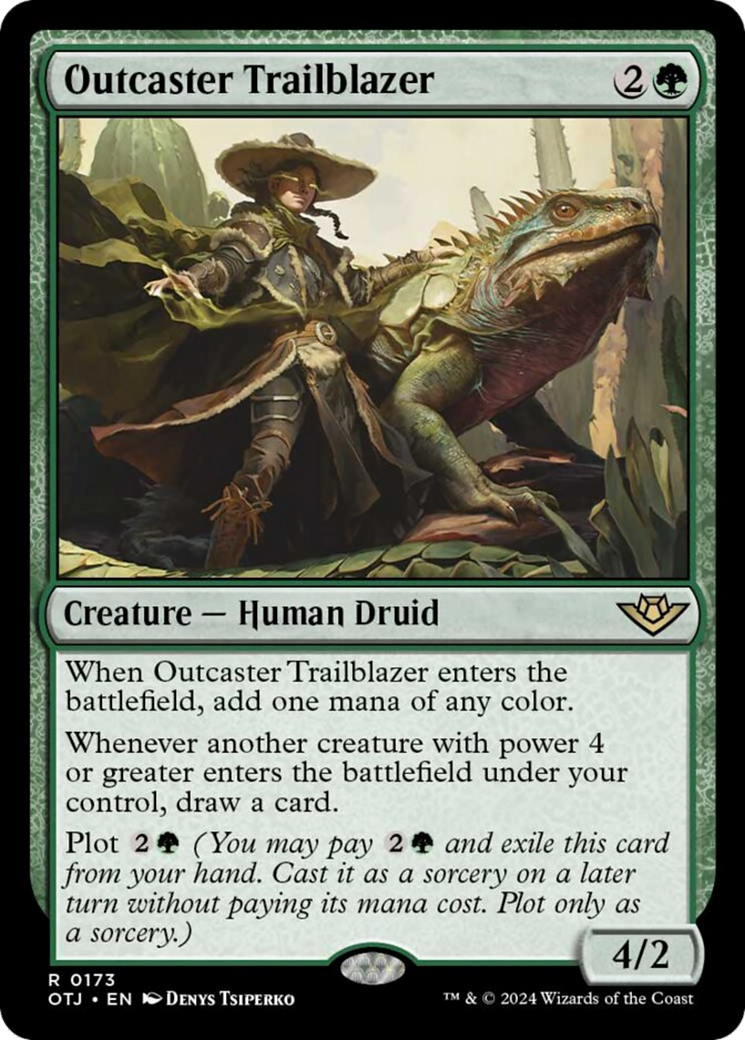 Outcaster Trailblazer [Outlaws of Thunder Junction] MTG Single Magic: The Gathering | Red Claw Gaming