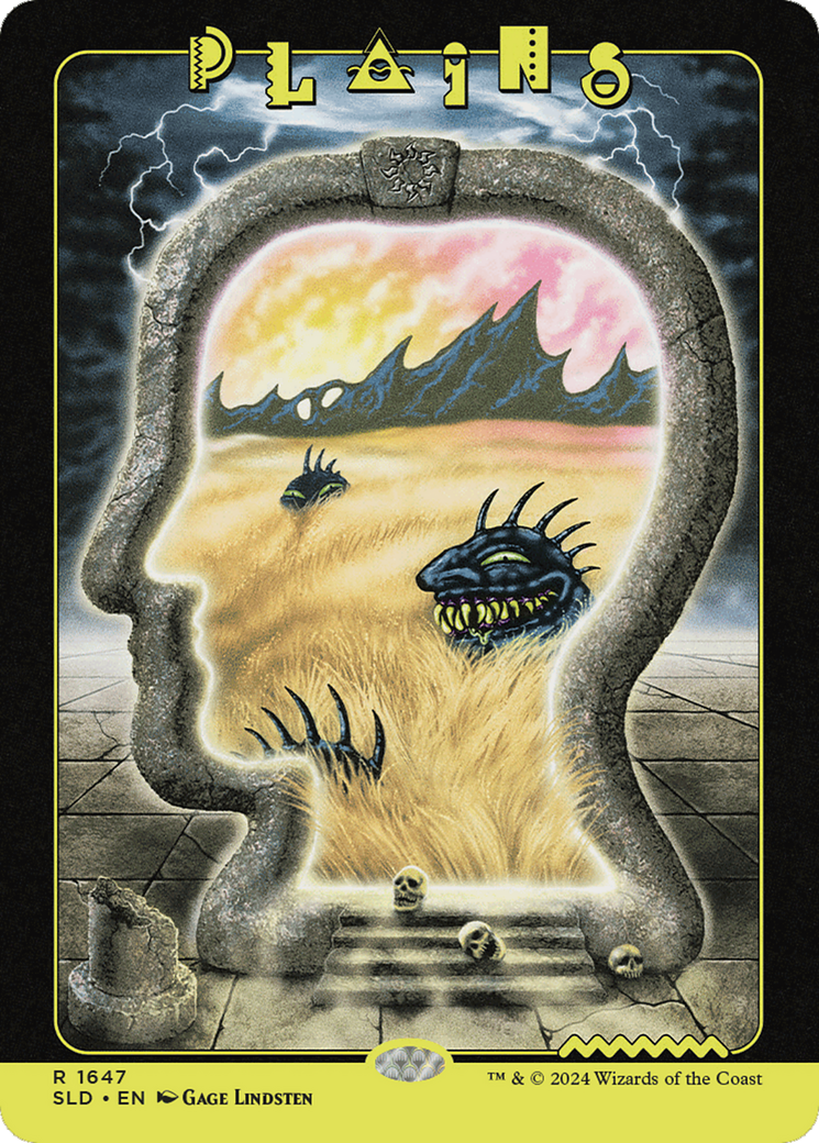 Plains (1647) [Secret Lair Drop Series] MTG Single Magic: The Gathering | Red Claw Gaming