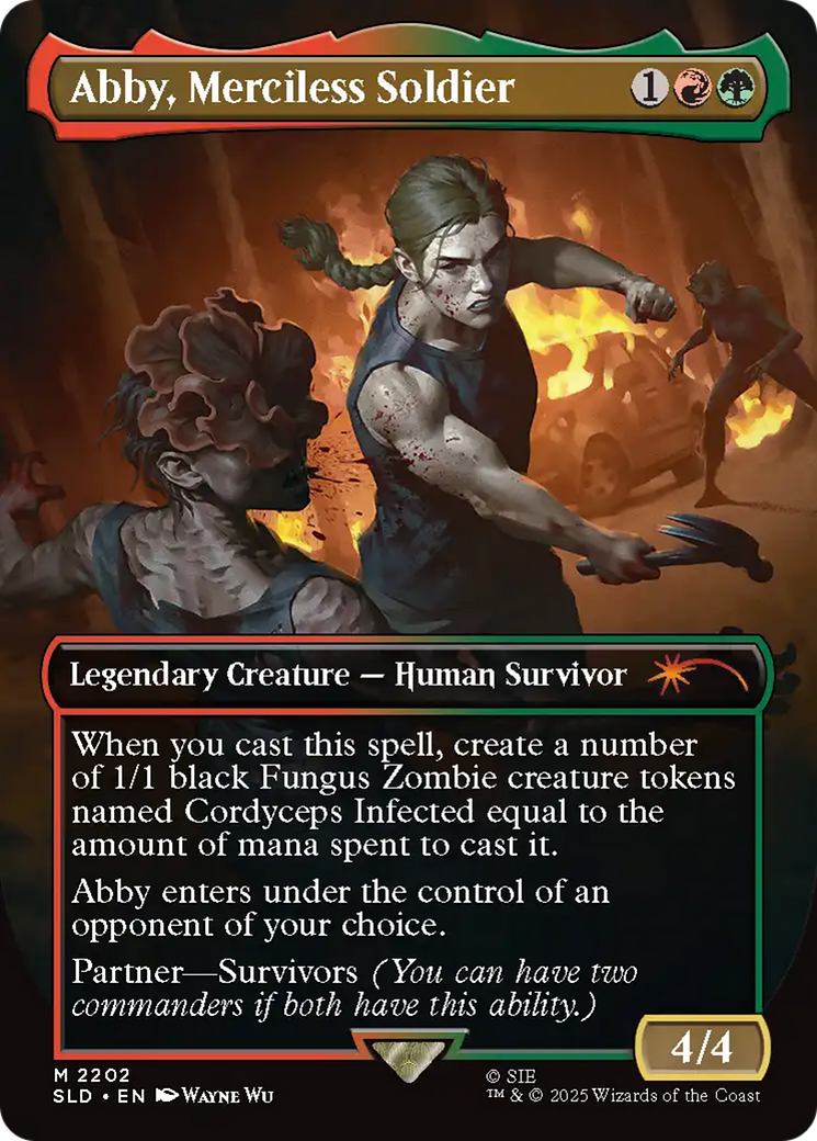 Abby, Merciless Soldier [Secret Lair Drop Series] MTG Single Magic: The Gathering | Red Claw Gaming