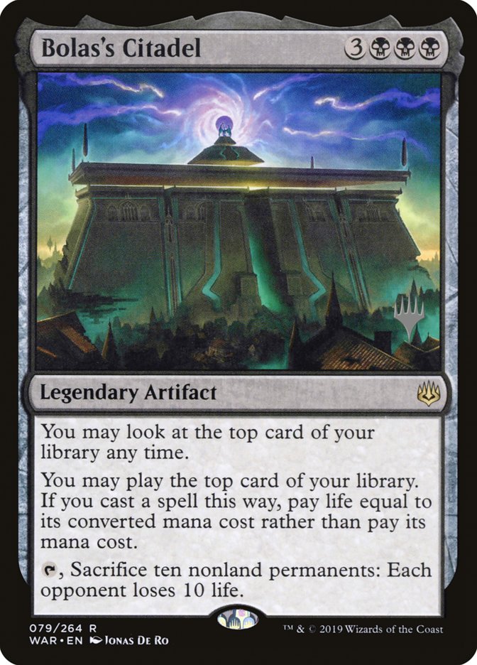 Bolas's Citadel (Promo Pack) [War of the Spark Promos] MTG Single Magic: The Gathering | Red Claw Gaming