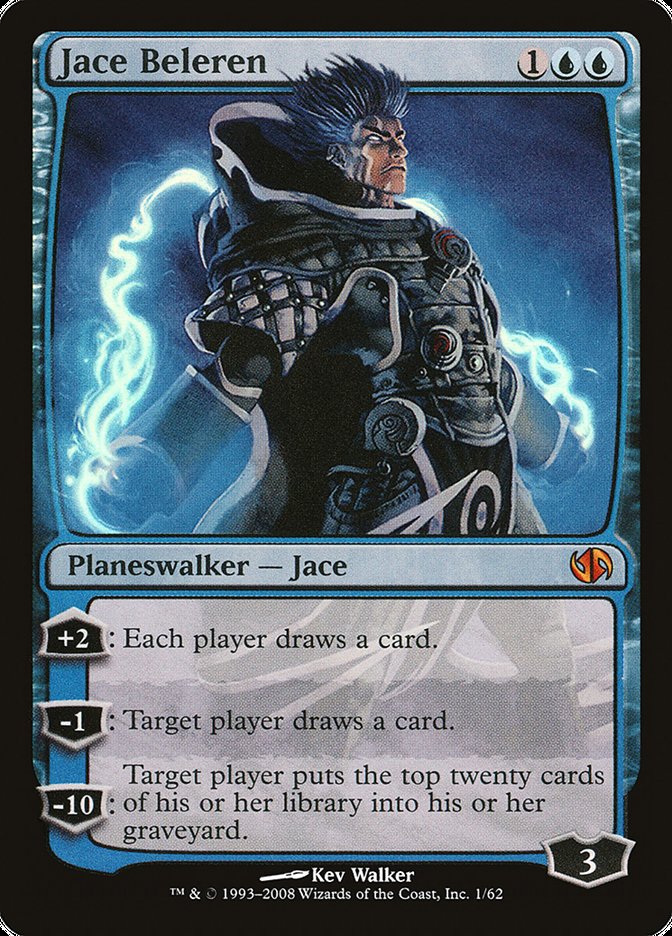 Jace Beleren [Duel Decks: Jace vs. Chandra] MTG Single Magic: The Gathering | Red Claw Gaming