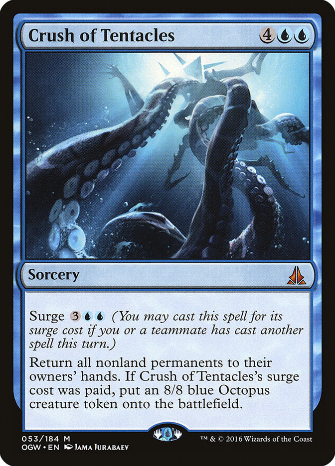 Crush of Tentacles [Oath of the Gatewatch] MTG Single Magic: The Gathering | Red Claw Gaming