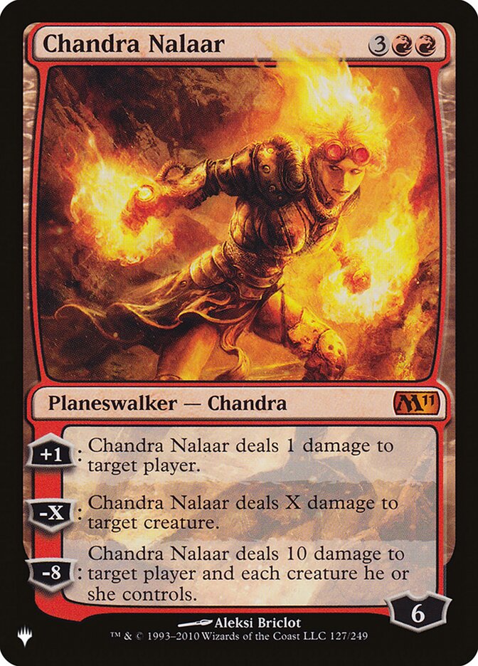 Chandra Nalaar [The List] MTG Single Magic: The Gathering    | Red Claw Gaming