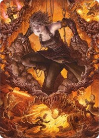Nahiri, Heir of the Ancients [Zendikar Rising Art Series] MTG Single Magic: The Gathering | Red Claw Gaming