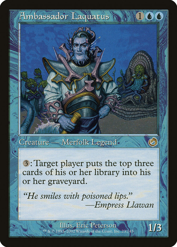 Ambassador Laquatus [Torment] MTG Single Magic: The Gathering | Red Claw Gaming