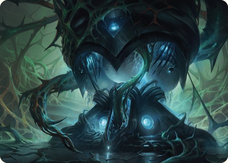 Expand the Sphere Art Card [Phyrexia: All Will Be One Art Series] MTG Single Magic: The Gathering | Red Claw Gaming