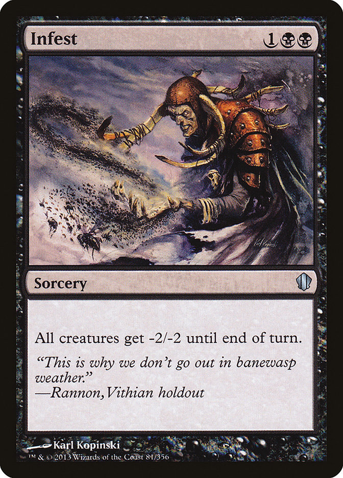 Infest [Commander 2013] MTG Single Magic: The Gathering | Red Claw Gaming