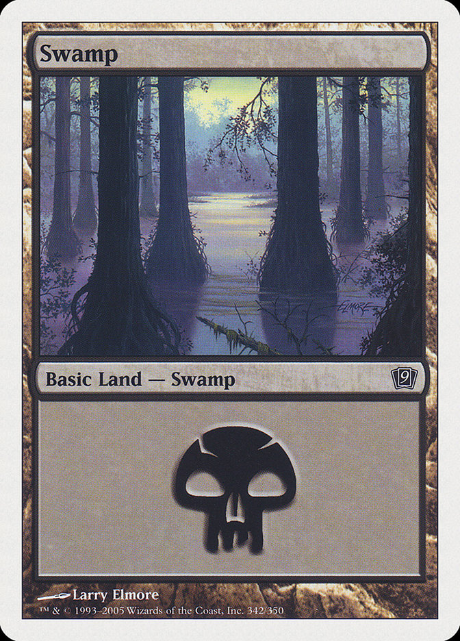 Swamp (342) [Ninth Edition] MTG Single Magic: The Gathering | Red Claw Gaming