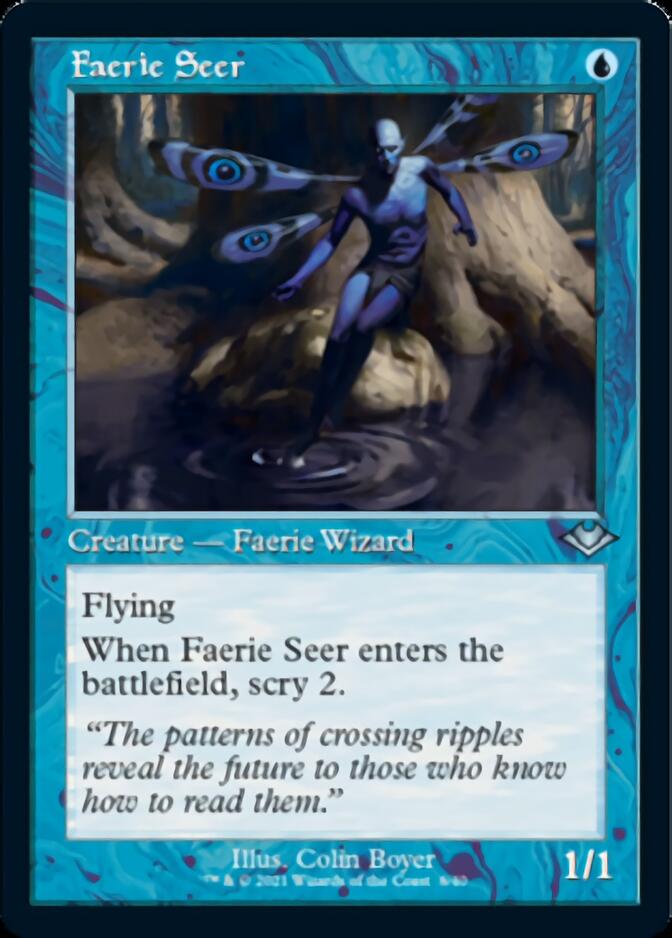 Faerie Seer (Retro) [Modern Horizons] MTG Single Magic: The Gathering | Red Claw Gaming