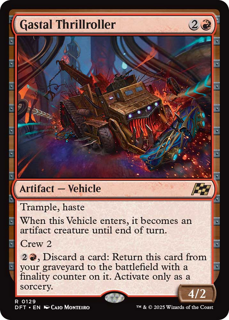 Gastal Thrillroller [Aetherdrift] MTG Single Magic: The Gathering | Red Claw Gaming