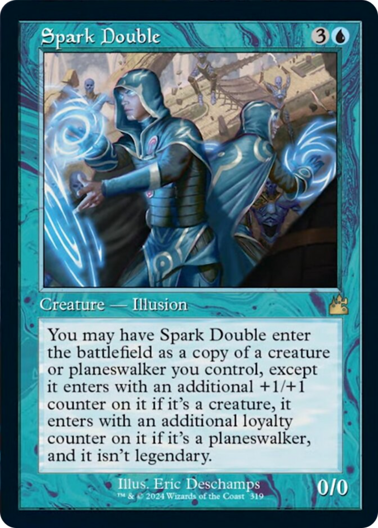 Spark Double (Retro Frame) [Ravnica Remastered] MTG Single Magic: The Gathering | Red Claw Gaming
