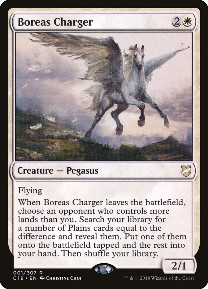 Boreas Charger [Commander 2018] MTG Single Magic: The Gathering | Red Claw Gaming