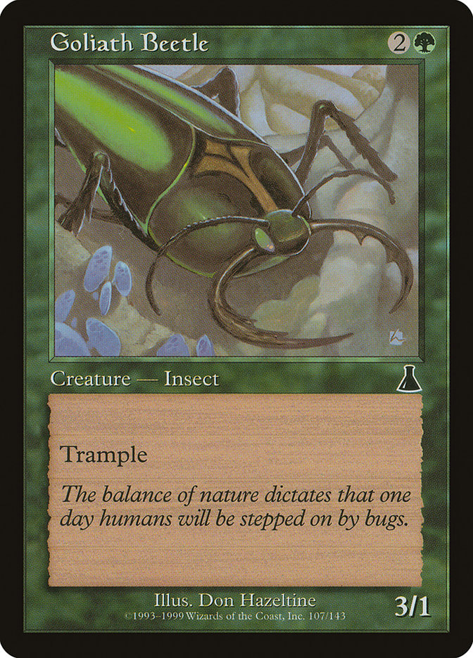 Goliath Beetle [Urza's Destiny] MTG Single Magic: The Gathering | Red Claw Gaming