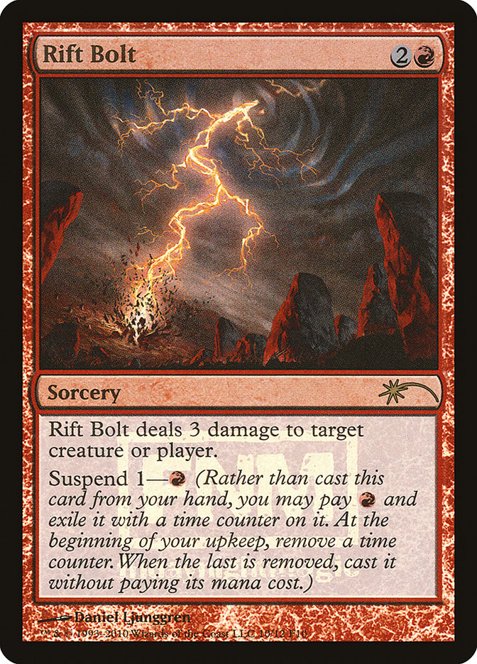 Rift Bolt [Friday Night Magic 2010] MTG Single Magic: The Gathering | Red Claw Gaming
