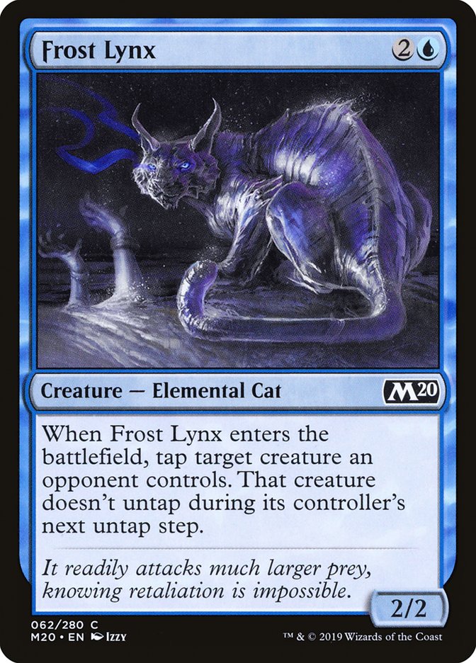 Frost Lynx [Core Set 2020] MTG Single Magic: The Gathering | Red Claw Gaming