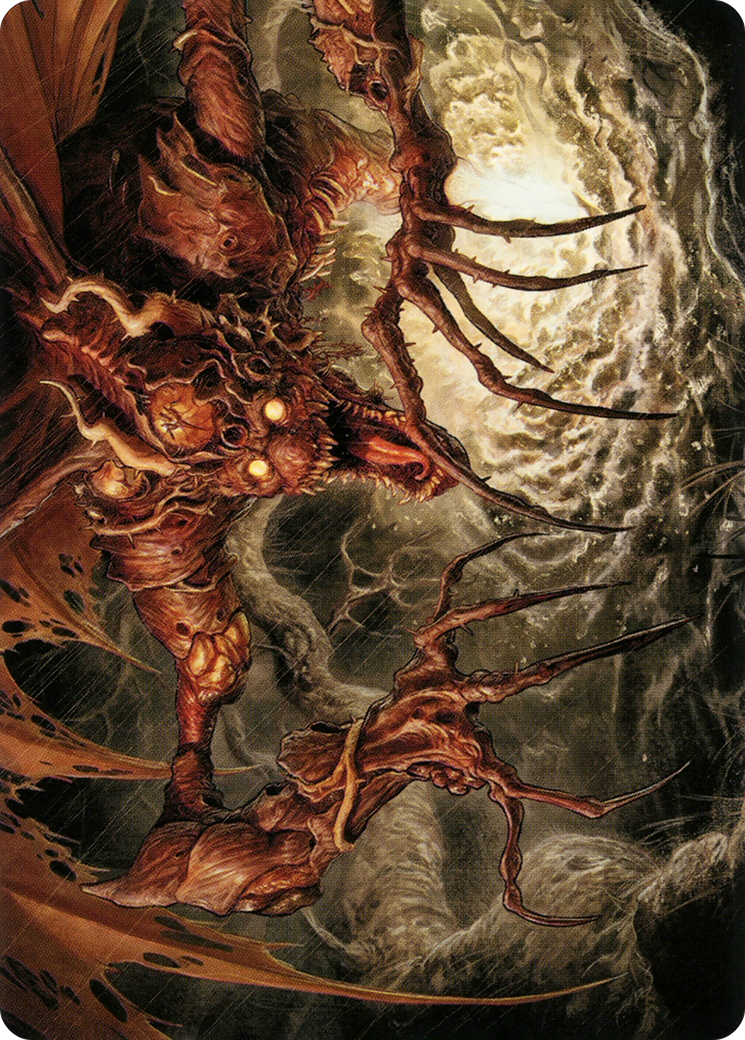 Archfiend of Sorrows Art Card [Modern Horizons 2 Art Series] MTG Single Magic: The Gathering    | Red Claw Gaming