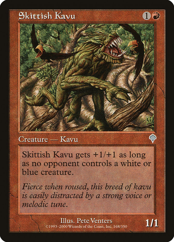 Skittish Kavu [Invasion] MTG Single Magic: The Gathering | Red Claw Gaming