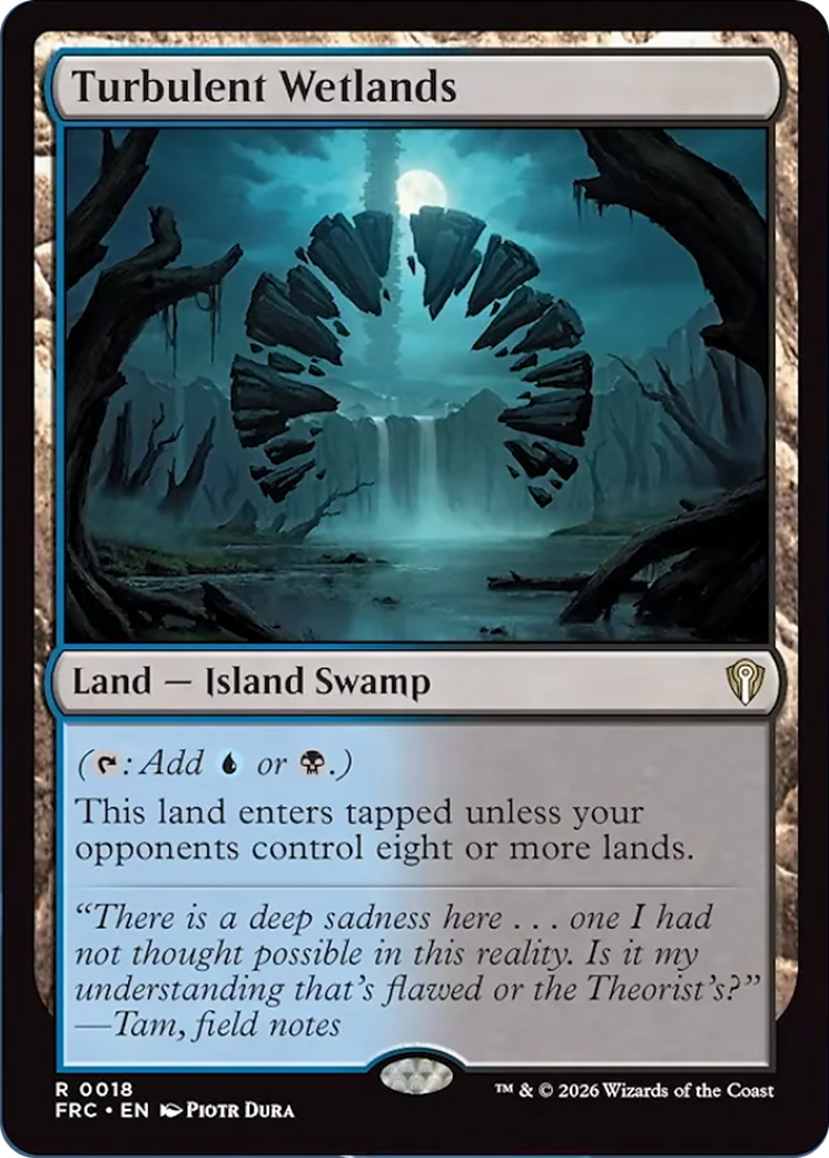 Turbulent Wetlands [Reality Fracture Commander] | Red Claw Gaming