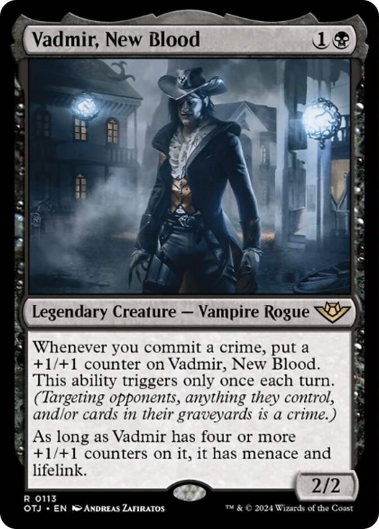 Vadmir, New Blood [Outlaws of Thunder Junction] MTG Single Magic: The Gathering | Red Claw Gaming
