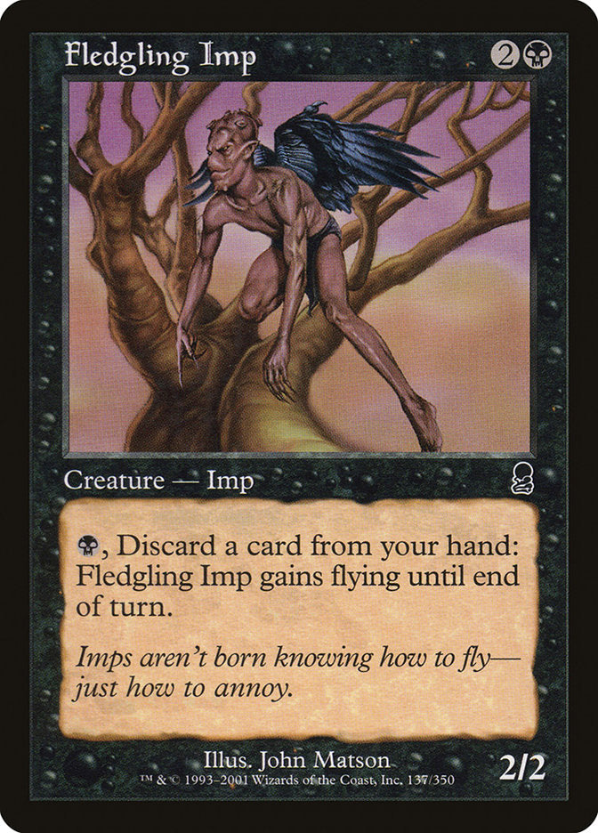 Fledgling Imp [Odyssey] MTG Single Magic: The Gathering | Red Claw Gaming