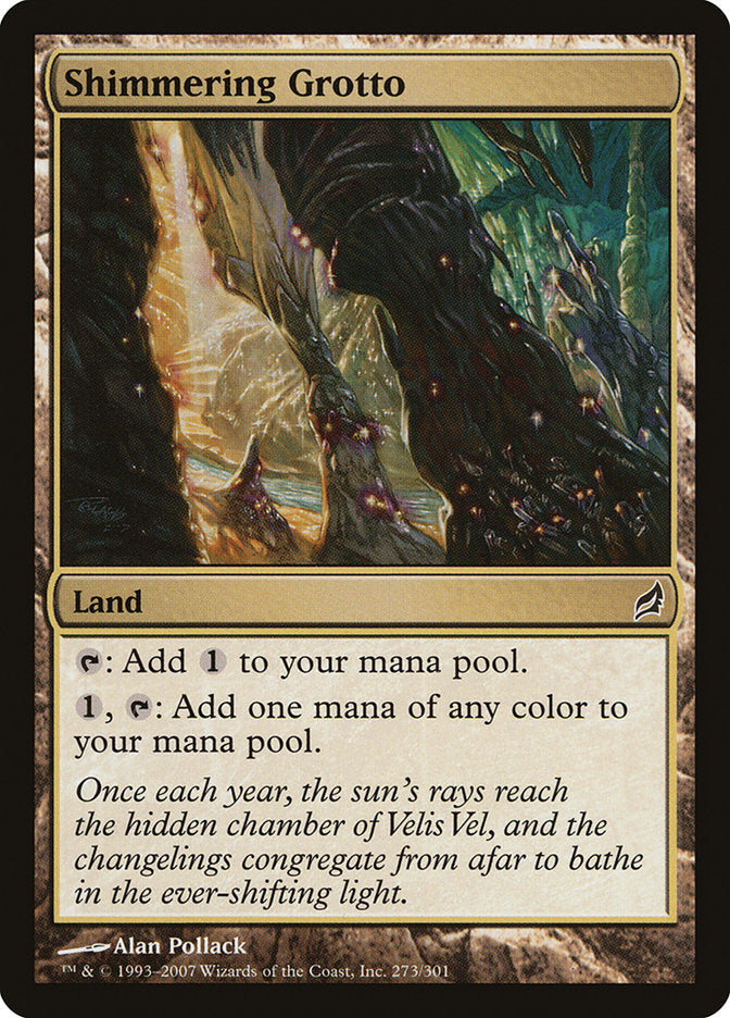 Shimmering Grotto [Lorwyn] MTG Single Magic: The Gathering | Red Claw Gaming
