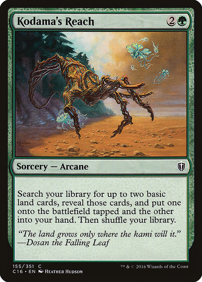 Kodama's Reach [Commander 2016] MTG Single Magic: The Gathering | Red Claw Gaming