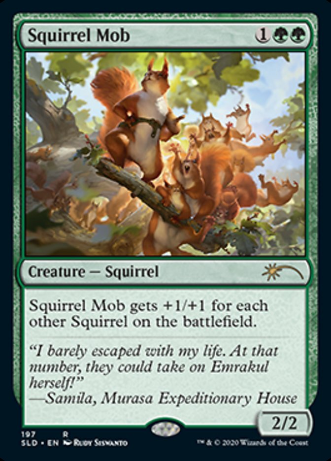 Squirrel Mob [Secret Lair Drop Series] MTG Single Magic: The Gathering | Red Claw Gaming