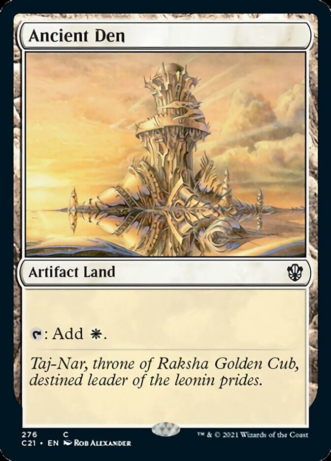 Ancient Den [Commander 2021] MTG Single Magic: The Gathering | Red Claw Gaming