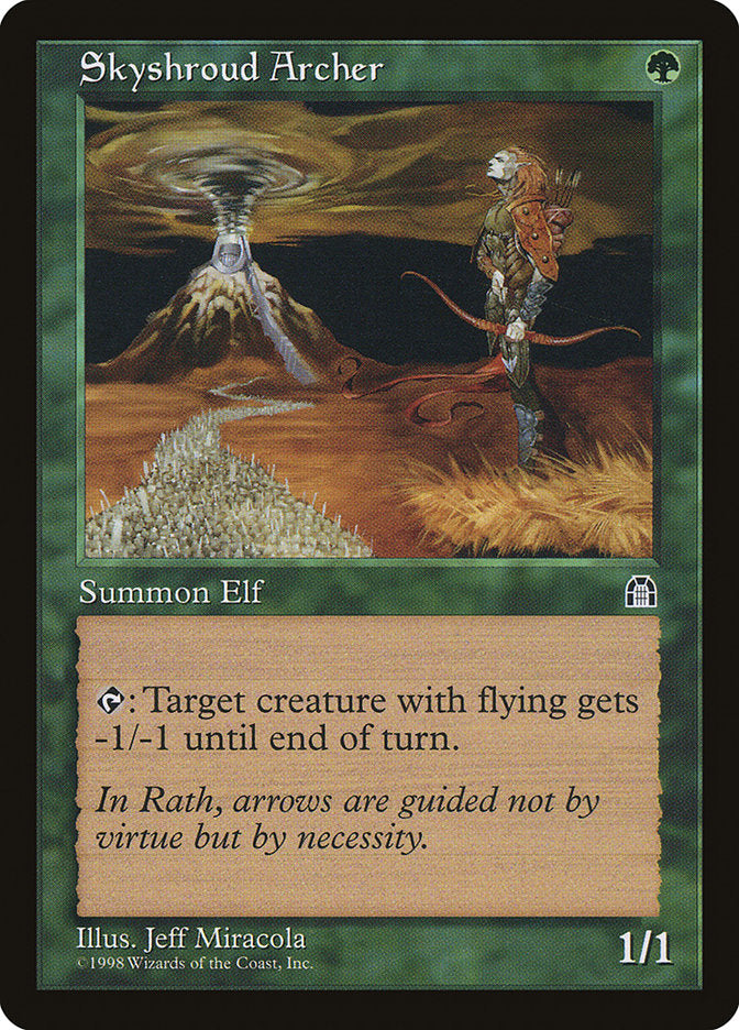 Skyshroud Archer [Stronghold] MTG Single Magic: The Gathering | Red Claw Gaming