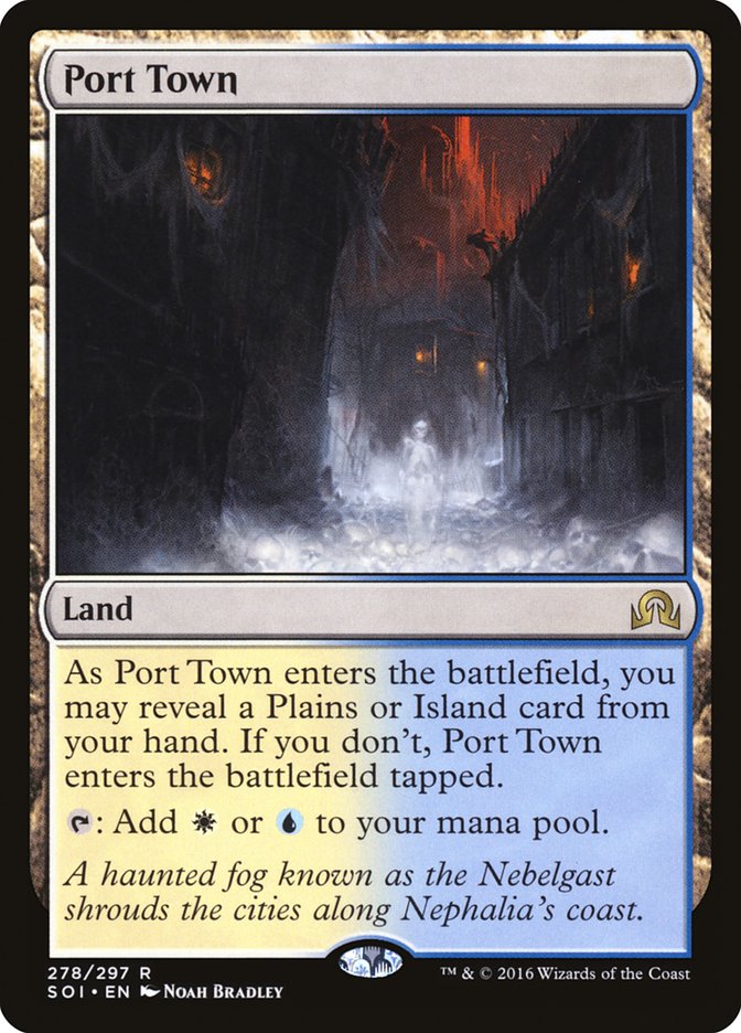 Port Town [Shadows over Innistrad] MTG Single Magic: The Gathering | Red Claw Gaming