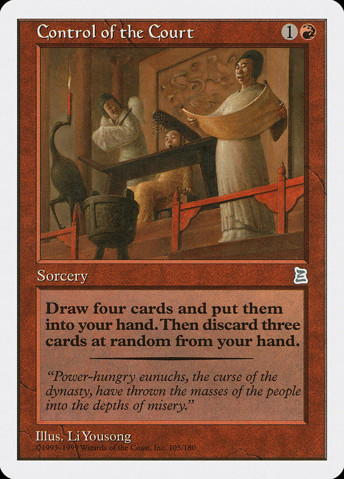 Control of the Court [Portal Three Kingdoms] MTG Single Magic: The Gathering | Red Claw Gaming