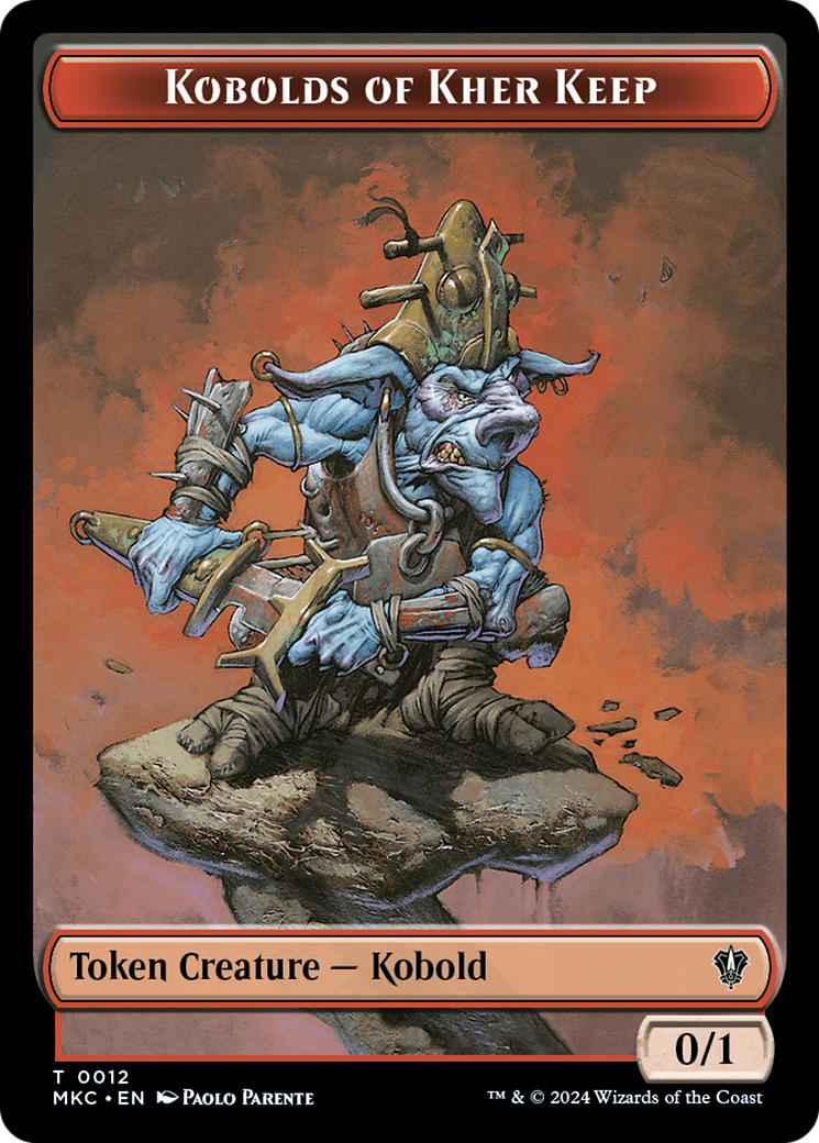 Soldier // Kobolds of Kher Keep Double-Sided Token [Murders at Karlov Manor Commander Tokens] MTG Single Magic: The Gathering | Red Claw Gaming