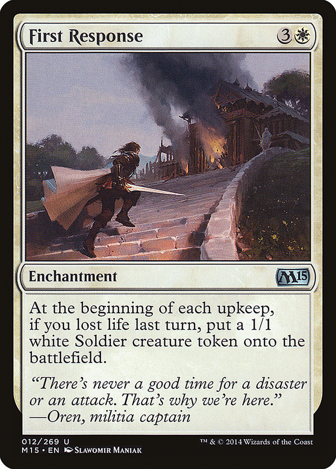 First Response [Magic 2015] MTG Single Magic: The Gathering | Red Claw Gaming
