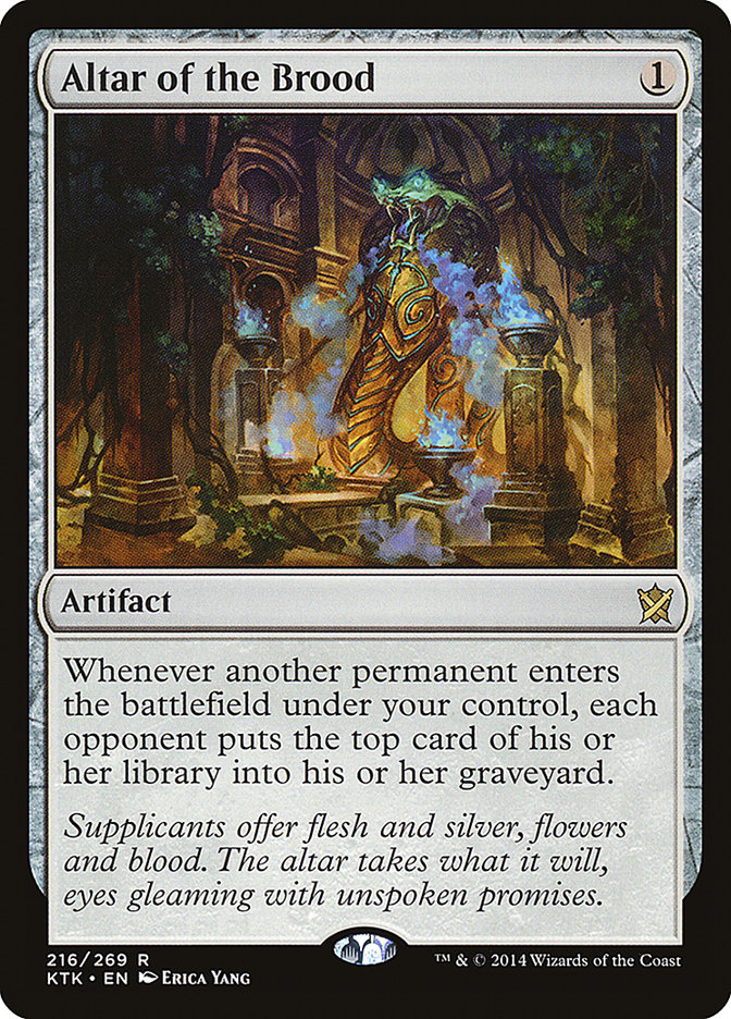 Altar of the Brood [Khans of Tarkir] MTG Single Magic: The Gathering | Red Claw Gaming