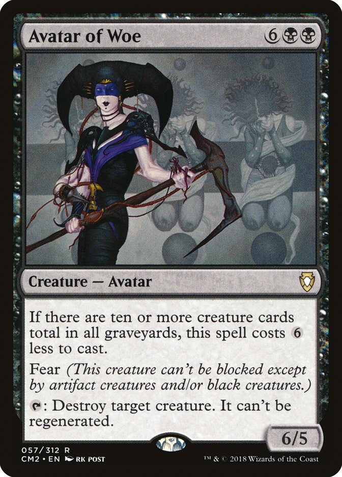 Avatar of Woe [Commander Anthology Volume II] MTG Single Magic: The Gathering | Red Claw Gaming